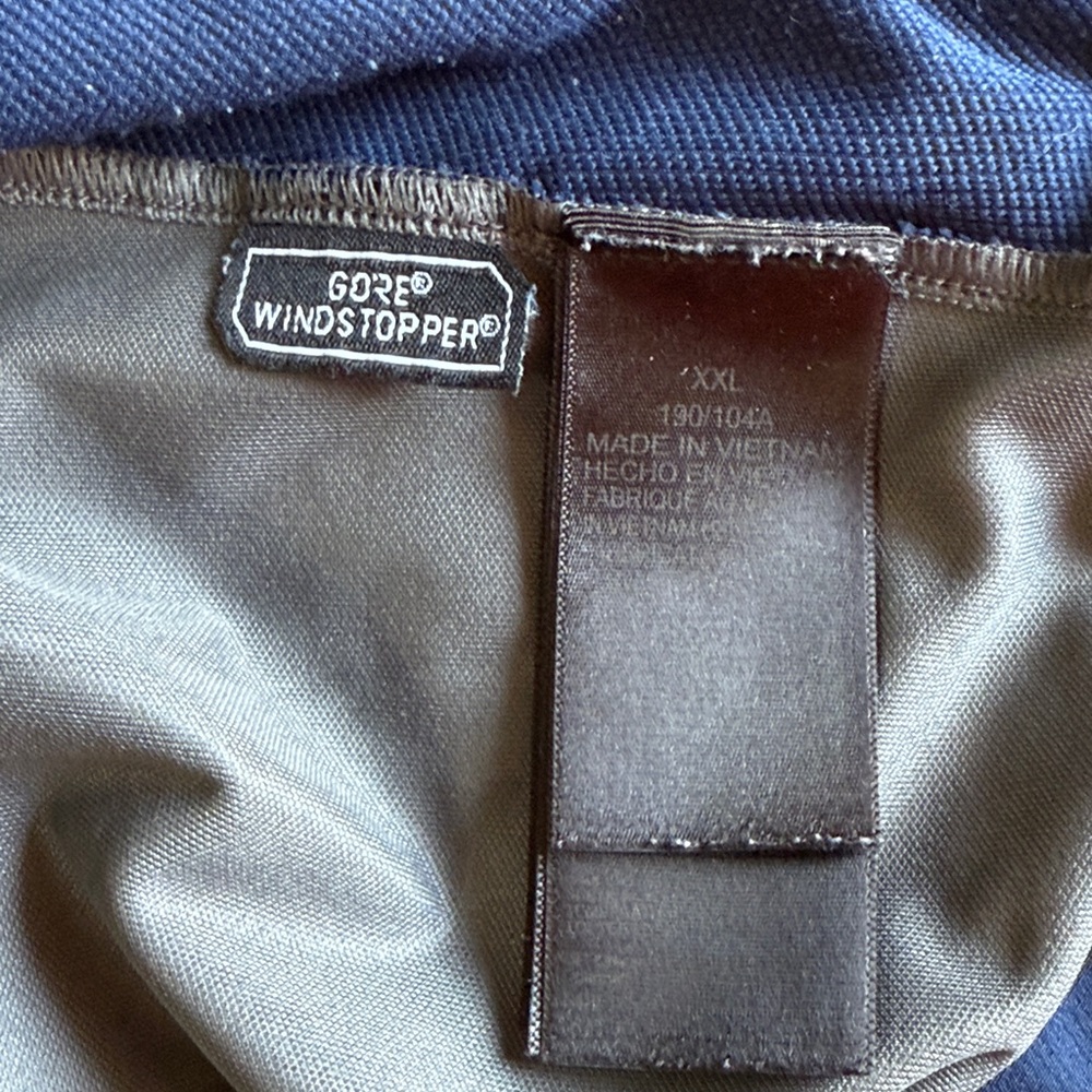 Marmot Dark Blue Jacket with Bright Blue Accents - Picture 7 of 7